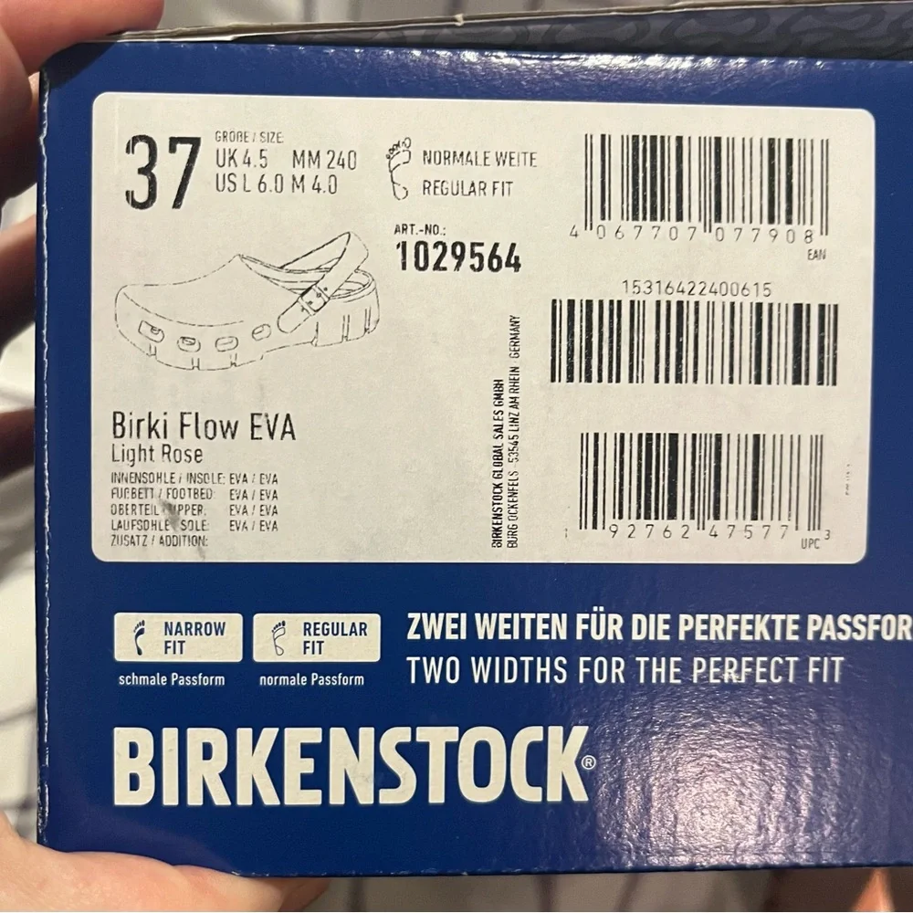 Birkenstock Birki Flow EVA Light Rose size 37 - Picture 9 of 9